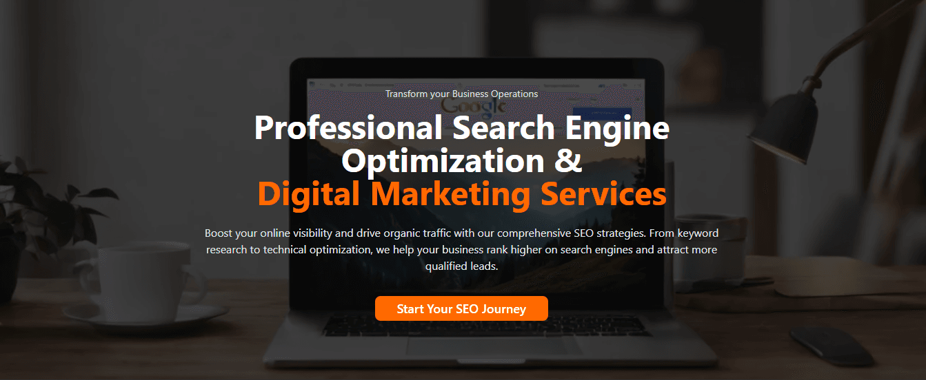 Professional Search Engine Optimization & Digital Marketing Services