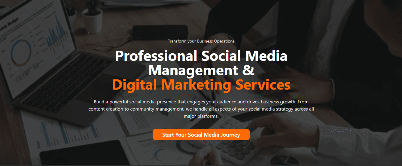 Professional Social Media Management & Digital Marketing Services