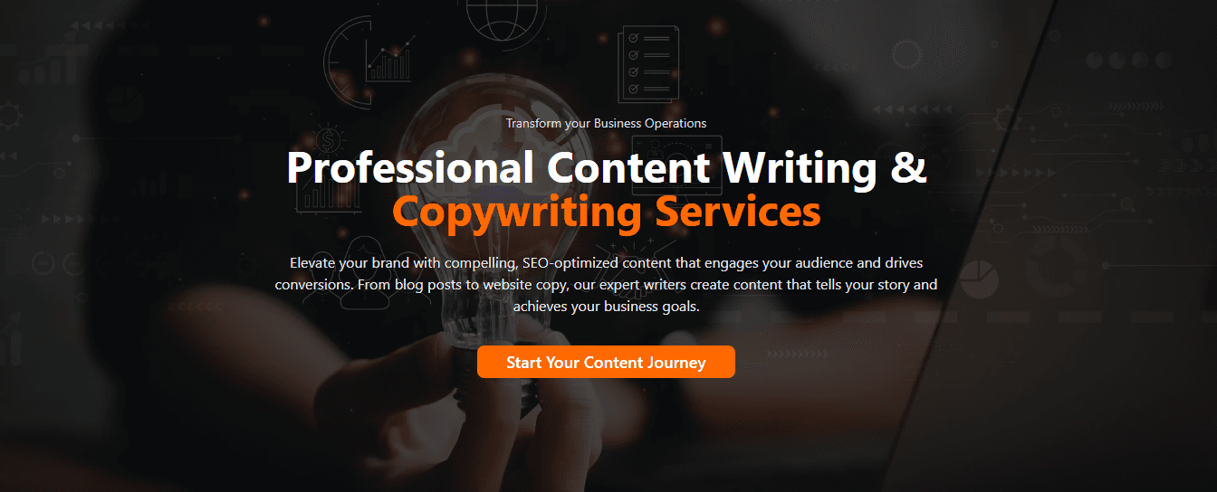 Professional Content Writing & Copywriting Services